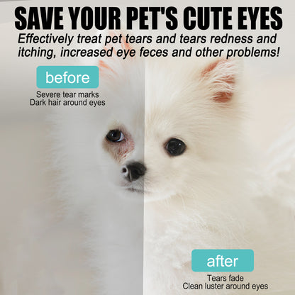 Yegbong Canine and Feline Lacrimal Gland Essence Liquid - Suitable for dogs and cats. Helps reduce infections and inhibit bacterial growth.