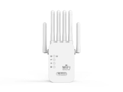 Ultra-high-speed network, three-in-one mode application connection, 6 antennas - strong penetration power, 6 high-gain antennas, up to 105 devices can be connected.